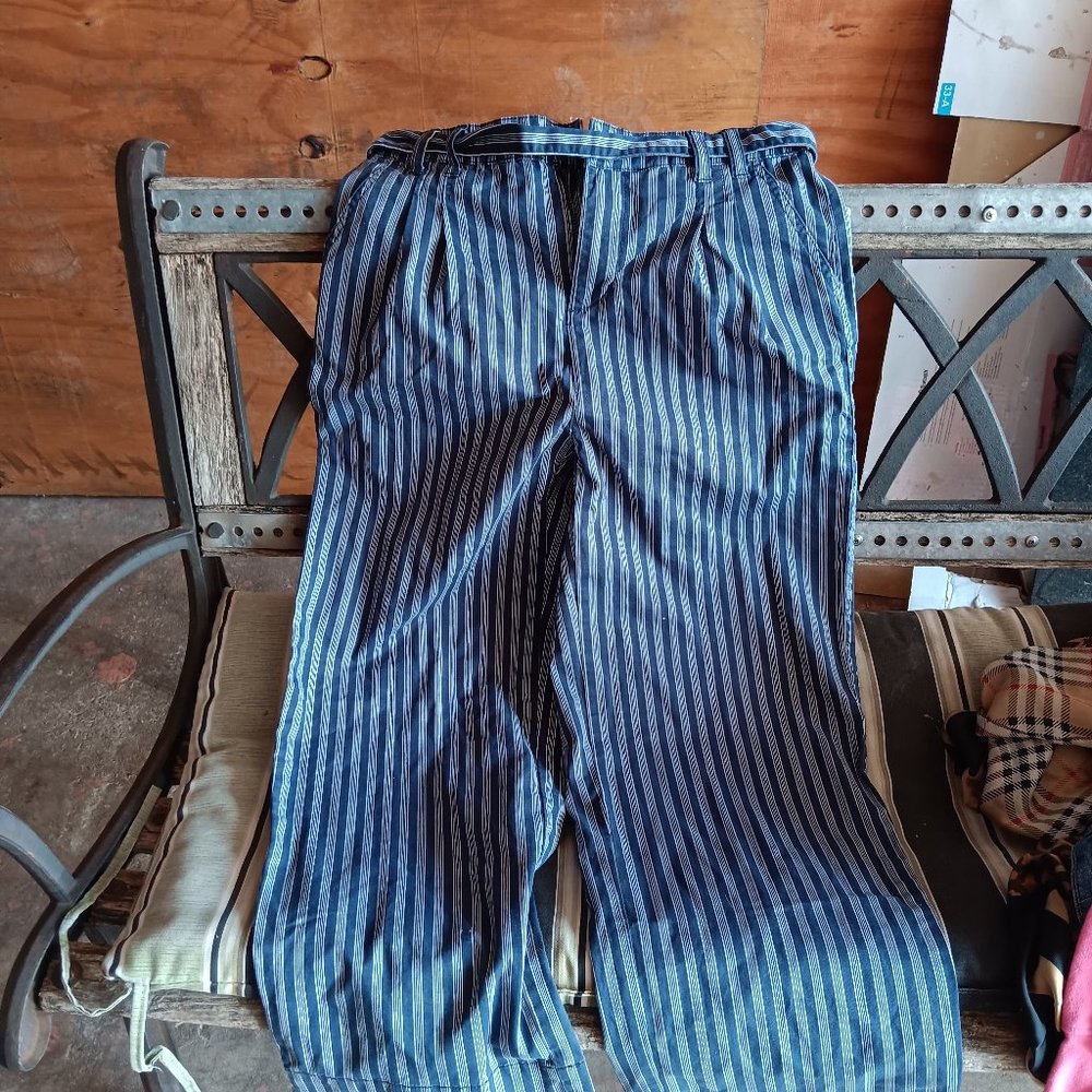 Womens stripped pants